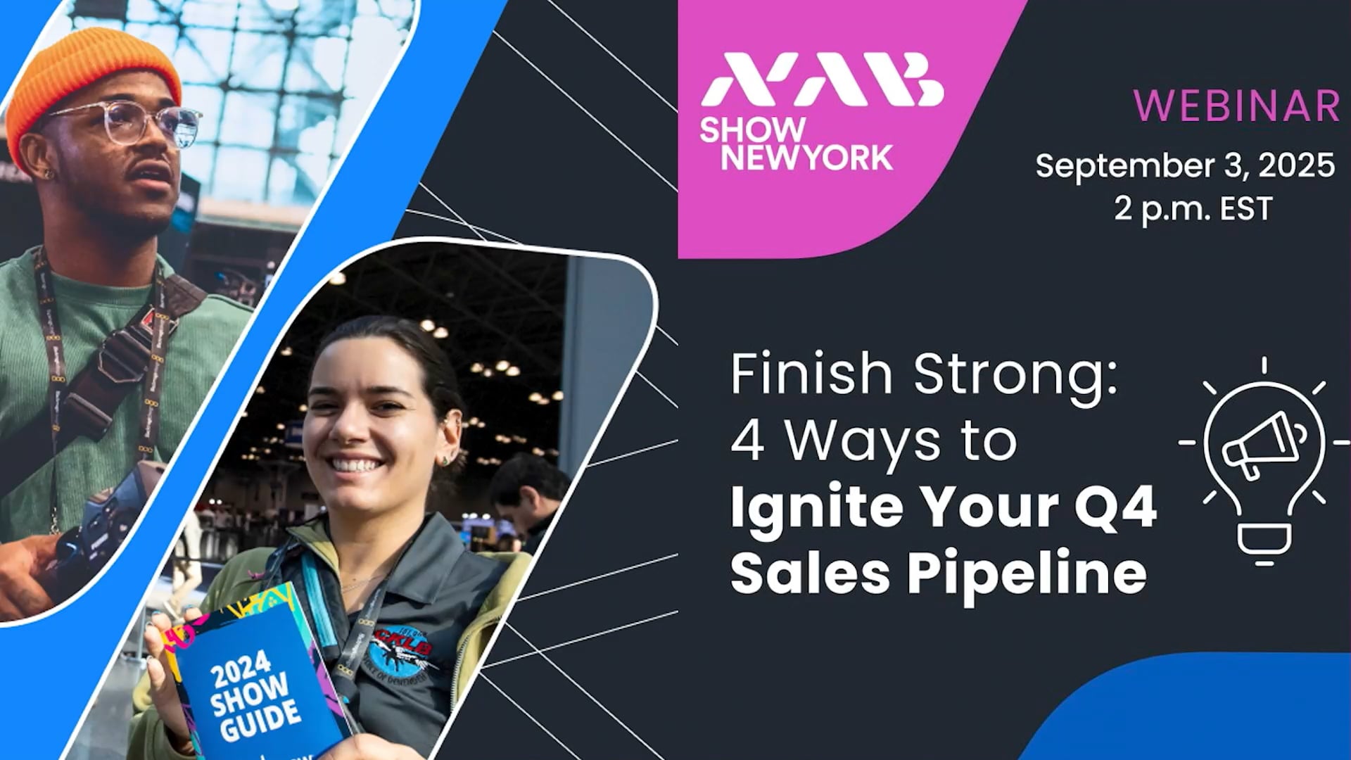 Graphic reading, "Finish Strong: 4 Ways to Ignite Your Q4 Sales Pipeline"