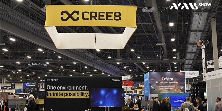 CREE8 exhibit space at NAB Show