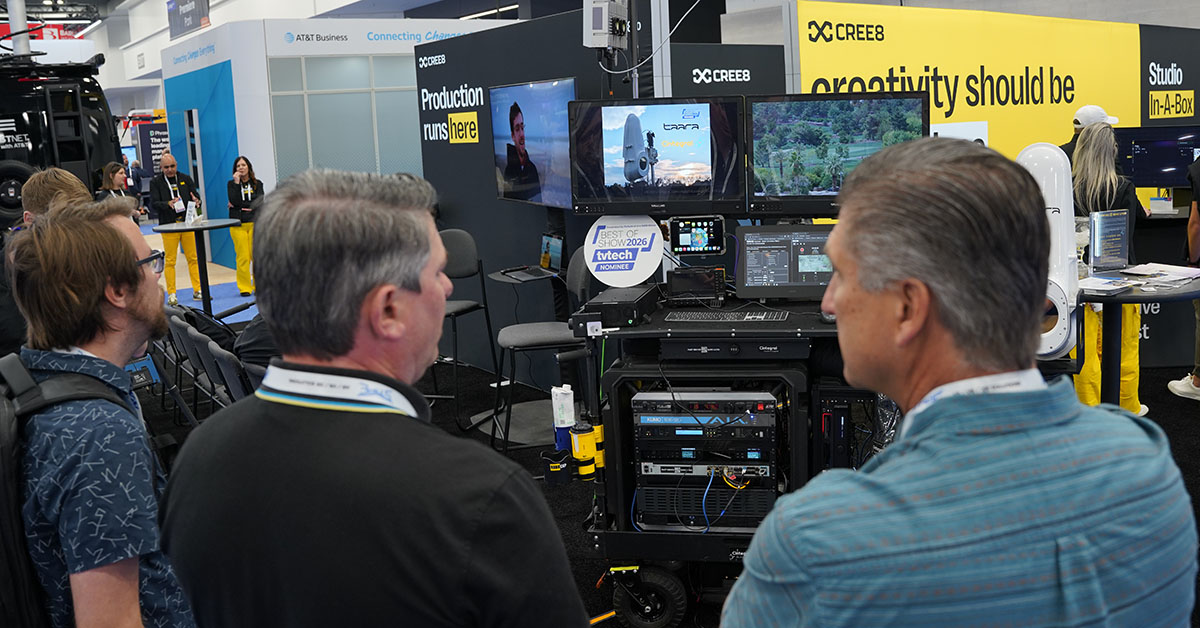Cloud virtualization exhibitor at NAB Show