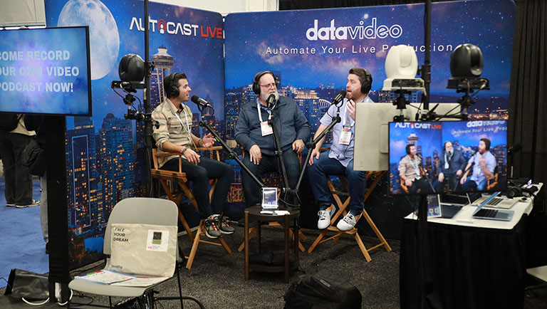 DataVideo exhibitor booth