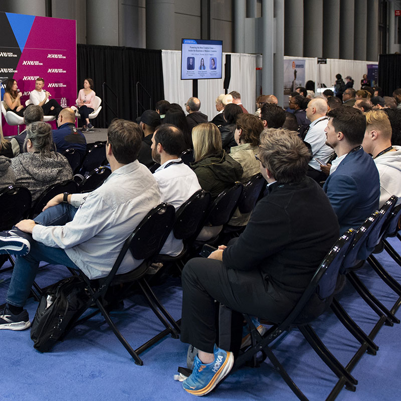 NAB Show New York show floor theater session