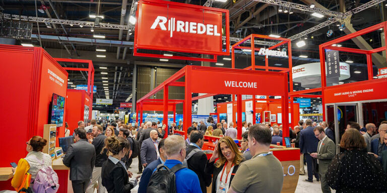 Riedel exhibit space at NAB Show