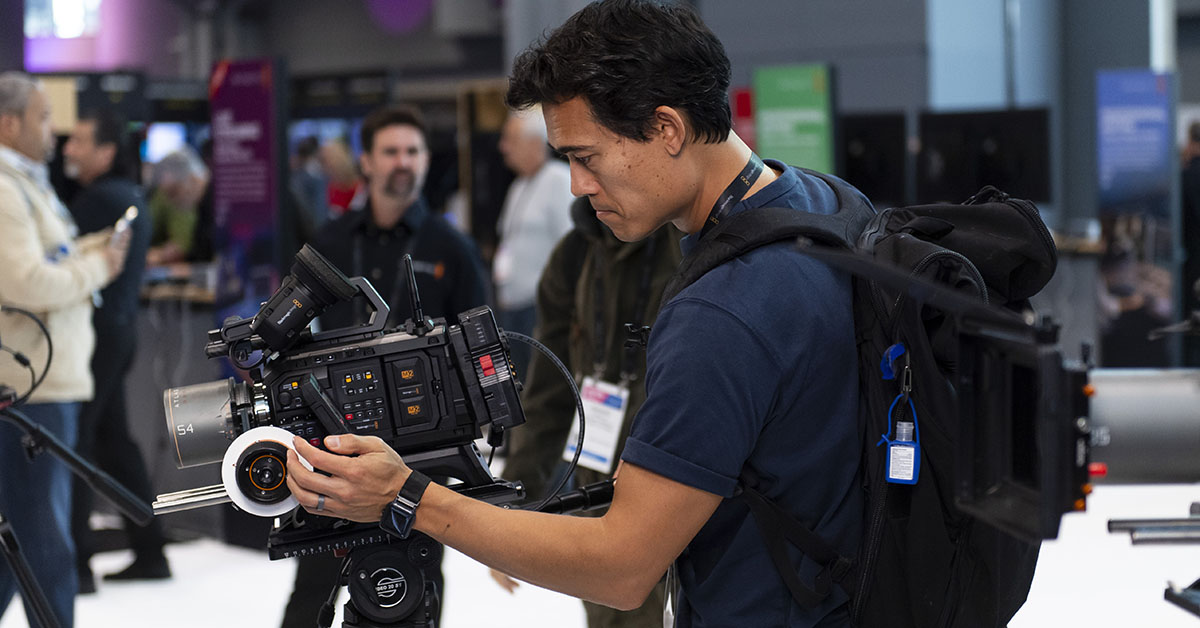 corporate media attendee at NAB Show New York