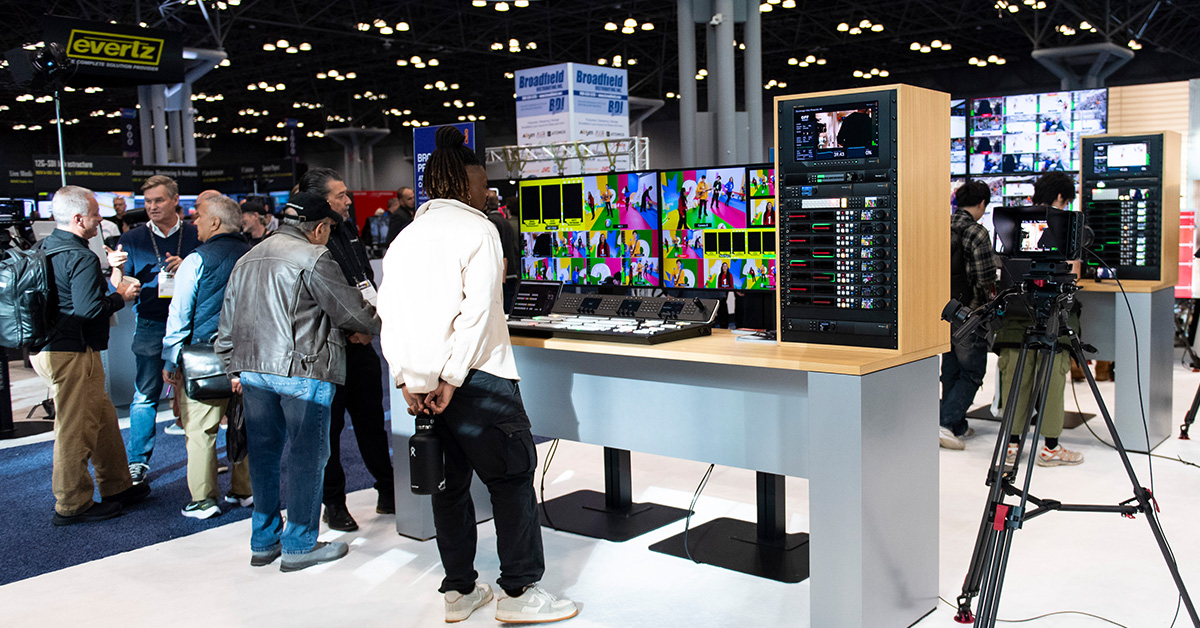 Exhibit at NAB Show New York