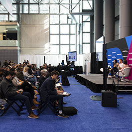 Speakers at NAB Show New York in Theater A