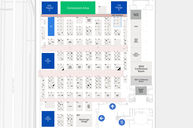 Javits Center Show Floor Map