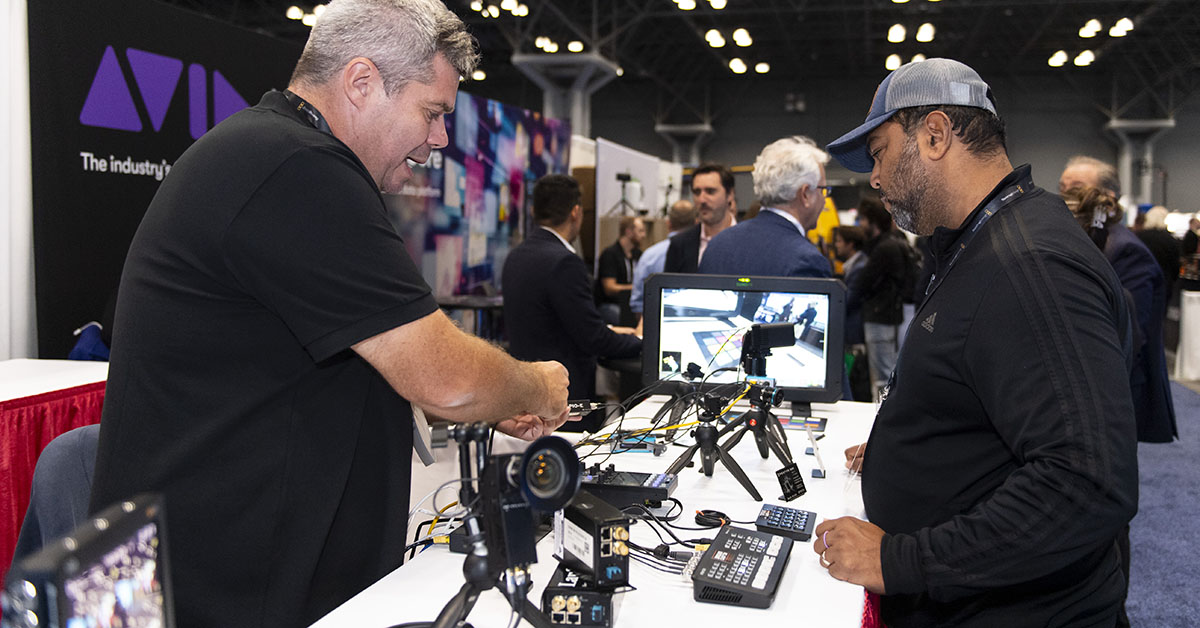 Technical operations buyer at NAB Show New York
