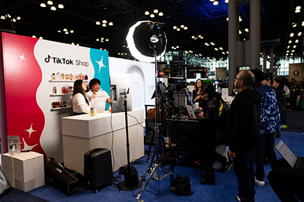 TikTok Shop live at NAB Show New York