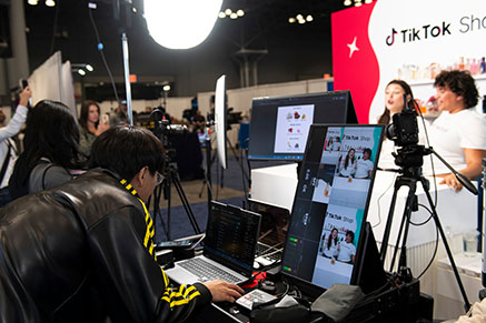 Content creators at NAB Show New York
